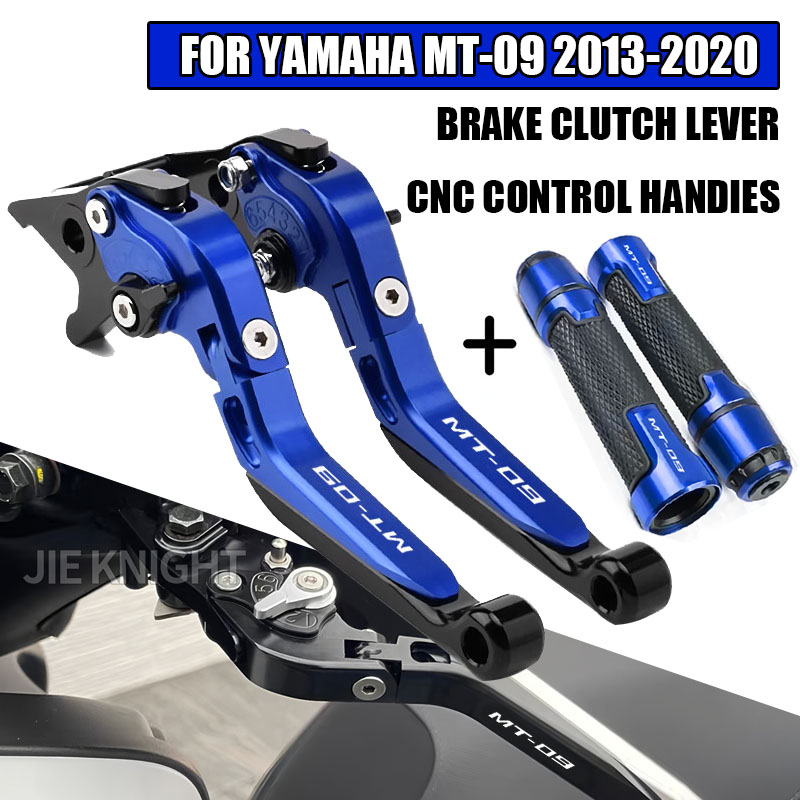 Cnc Aluminum Adjustable Brake Clutch Levers - Para MT-09 MT 09 MT09 2013-2020: