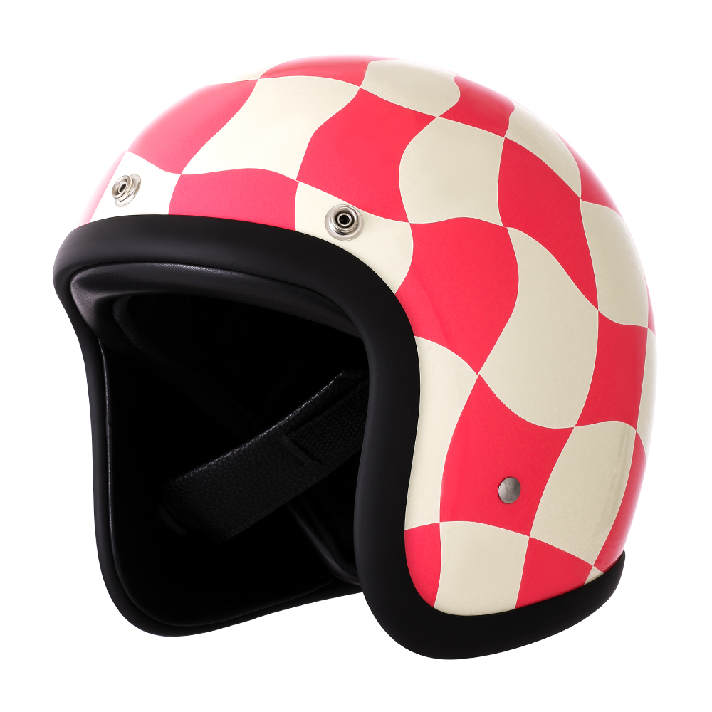 Vintage Open Face Retro Helmet - Tt & cocascos capacete da motocicleta