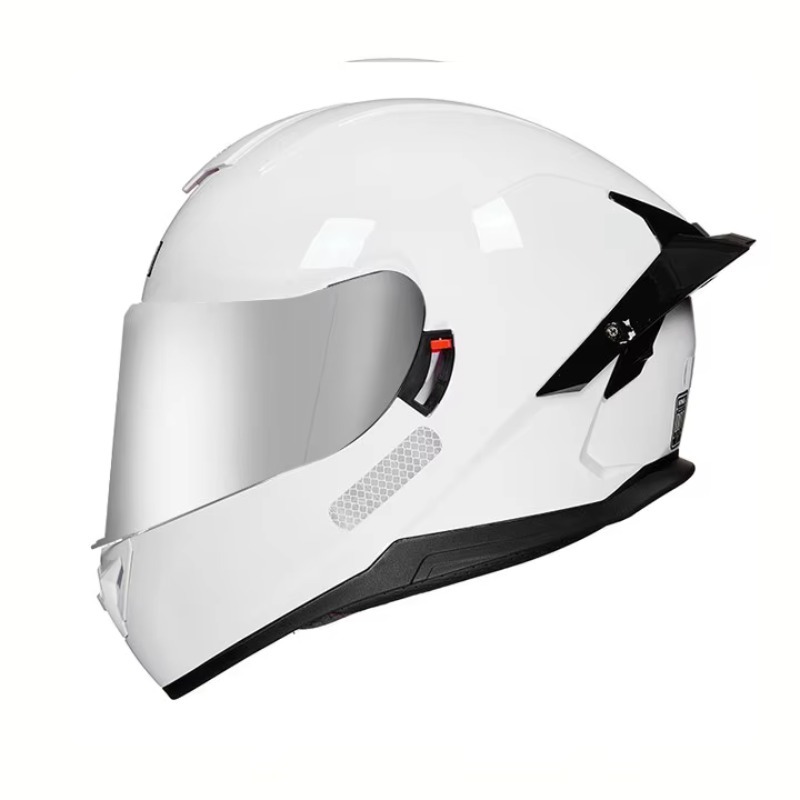 Dual Visor Motorcycle Racing Helmet - Capacete Integral Airo para Motocicleta com