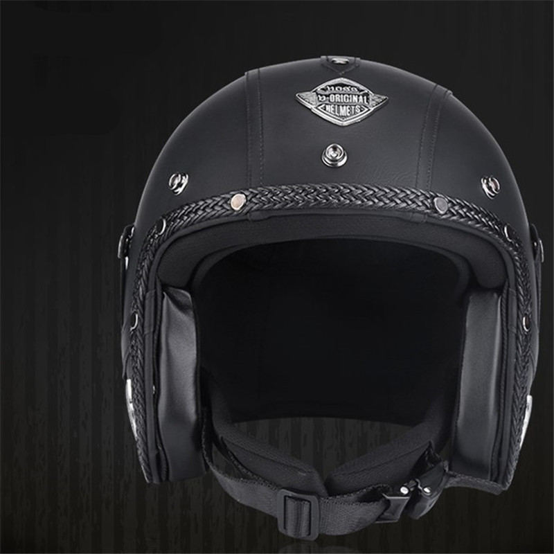 Vintage Open Face Retro Helmet - Nova chegada capacetes de rosto aberto