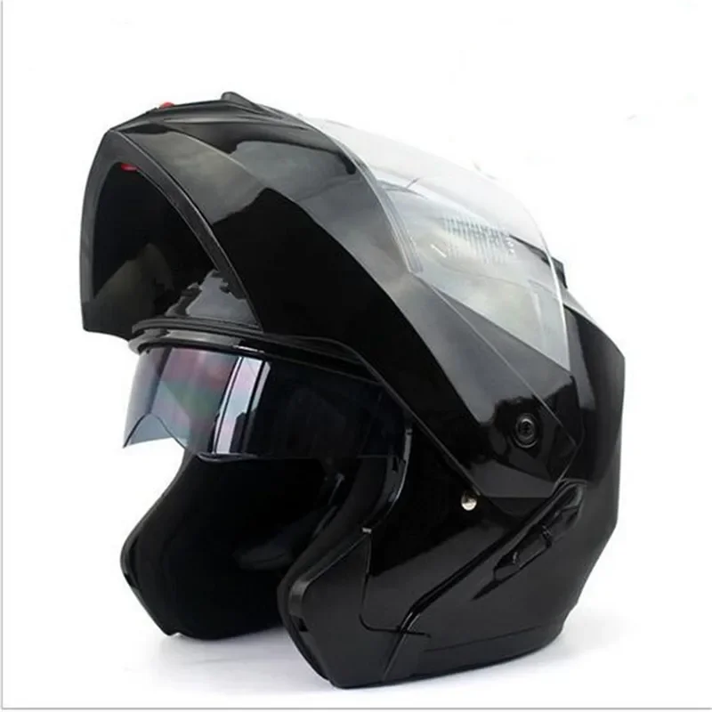 Dual Visor Motorcycle Racing Helmet - Mais recente capacete de motocicleta modular