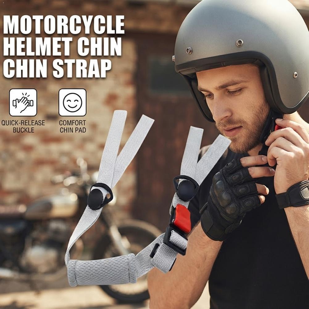 Quick Release Buckle Motorcycle Helmet - Fivela de Liberação Rápida para Capacete