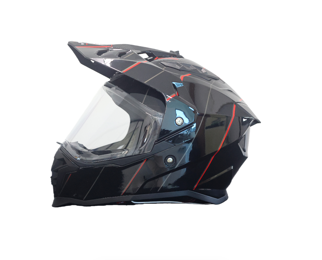 Novo Capacete de Motocicleta M - Dual Visor Motorcycle Racing Helmet avaliação e preço