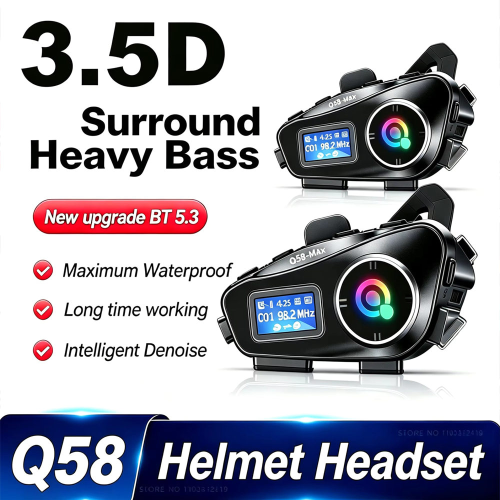 Intercomunicador para capacete - Full Face Motorcycle Helmet With Bluetooth avaliação e preço