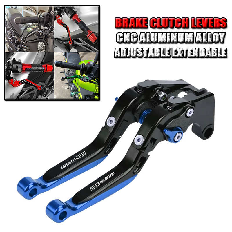 Para bmw f750gs f 750 gs 2018- - Cnc Aluminum Adjustable Brake Clutch Levers avaliação e preço