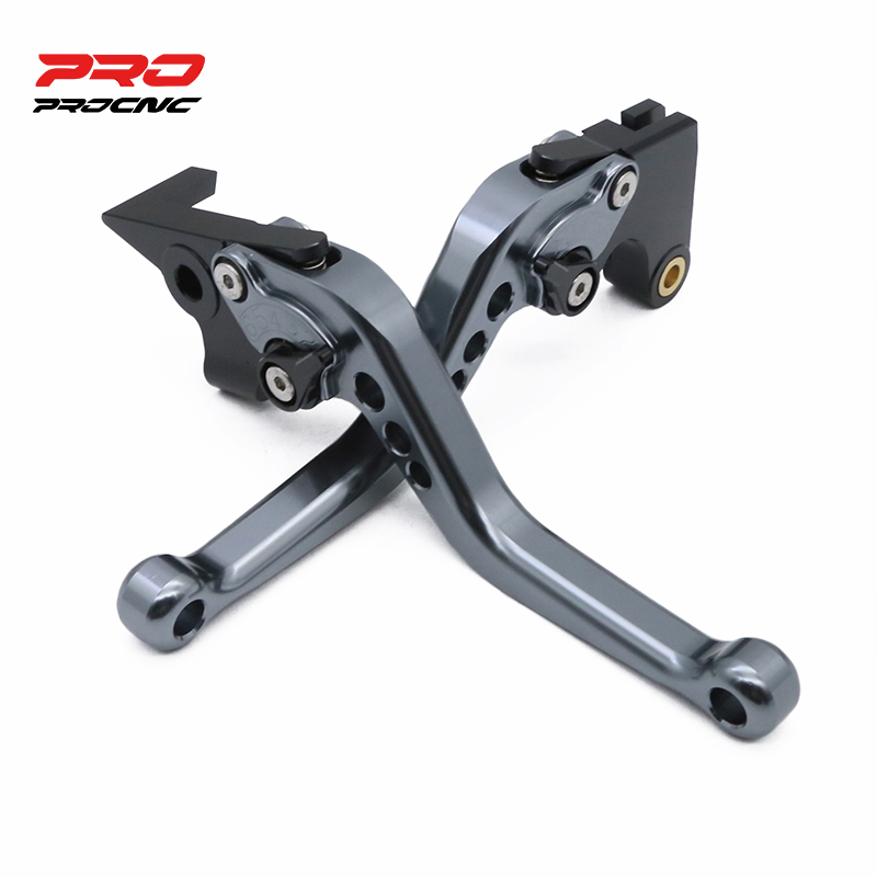 Para yamaha mt07 mt09 2014-202 - Cnc Aluminum Adjustable Brake Clutch Levers avaliação e preço
