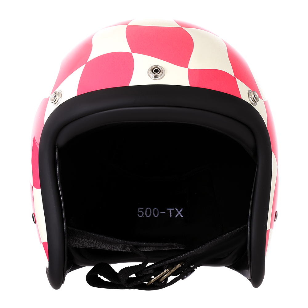 Tt & cocascos capacete da moto - Vintage Open Face Retro Helmet avaliação e preço