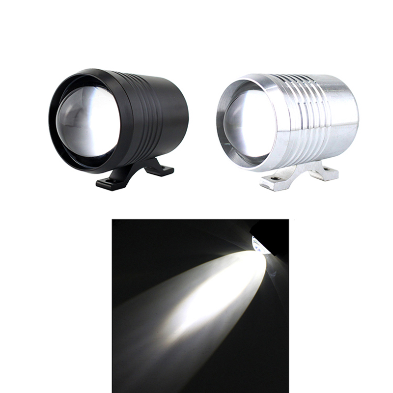 Farol auxiliar externo para mo - Universal Motorcycle Led Headlight Projector avaliação e preço