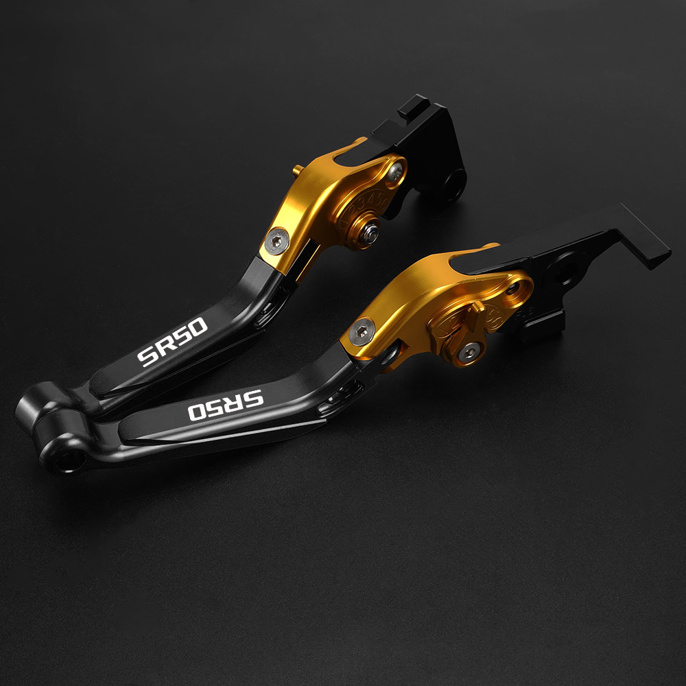 Para APRILIA SR50 2014 2015 20 - Cnc Aluminum Adjustable Brake Clutch Levers avaliação e preço