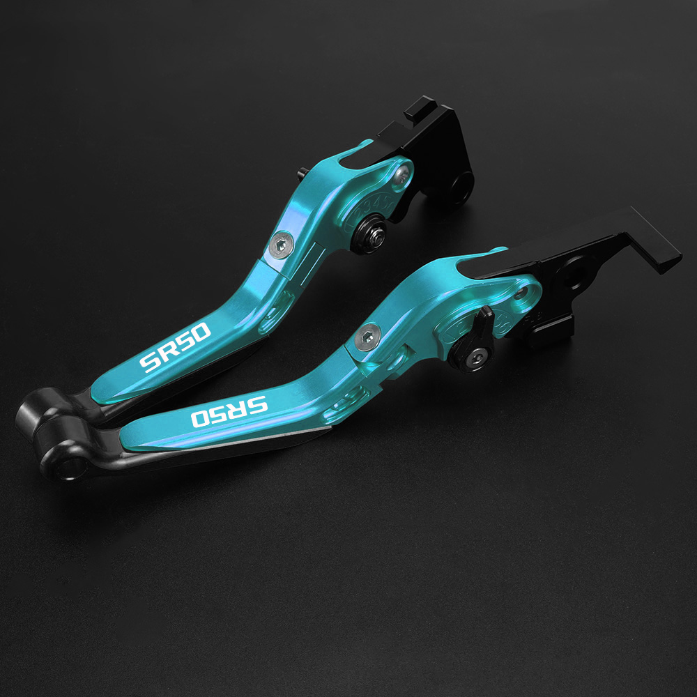 Para APRILIA SR50 2014 2015 20 - Cnc Aluminum Adjustable Brake Clutch Levers avaliação e preço