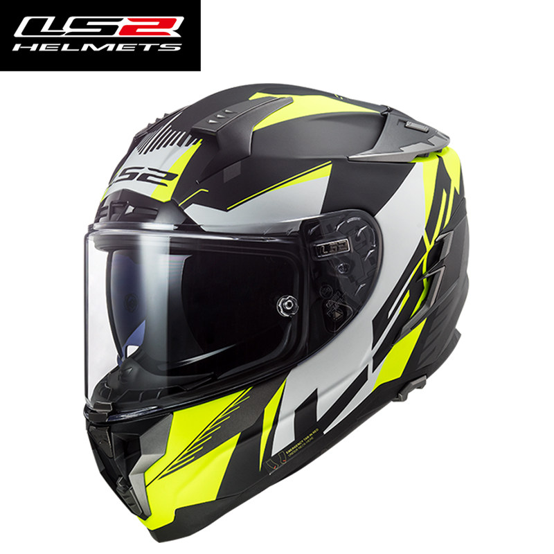 Capacete Integral LS2 Challeng - Dual Visor Motorcycle Racing Helmet avaliação e preço