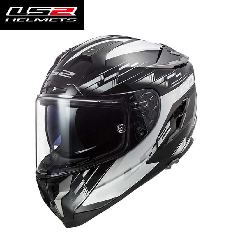 Capacete Integral LS2 Challeng - Dual Visor Motorcycle Racing Helmet avaliação e preço