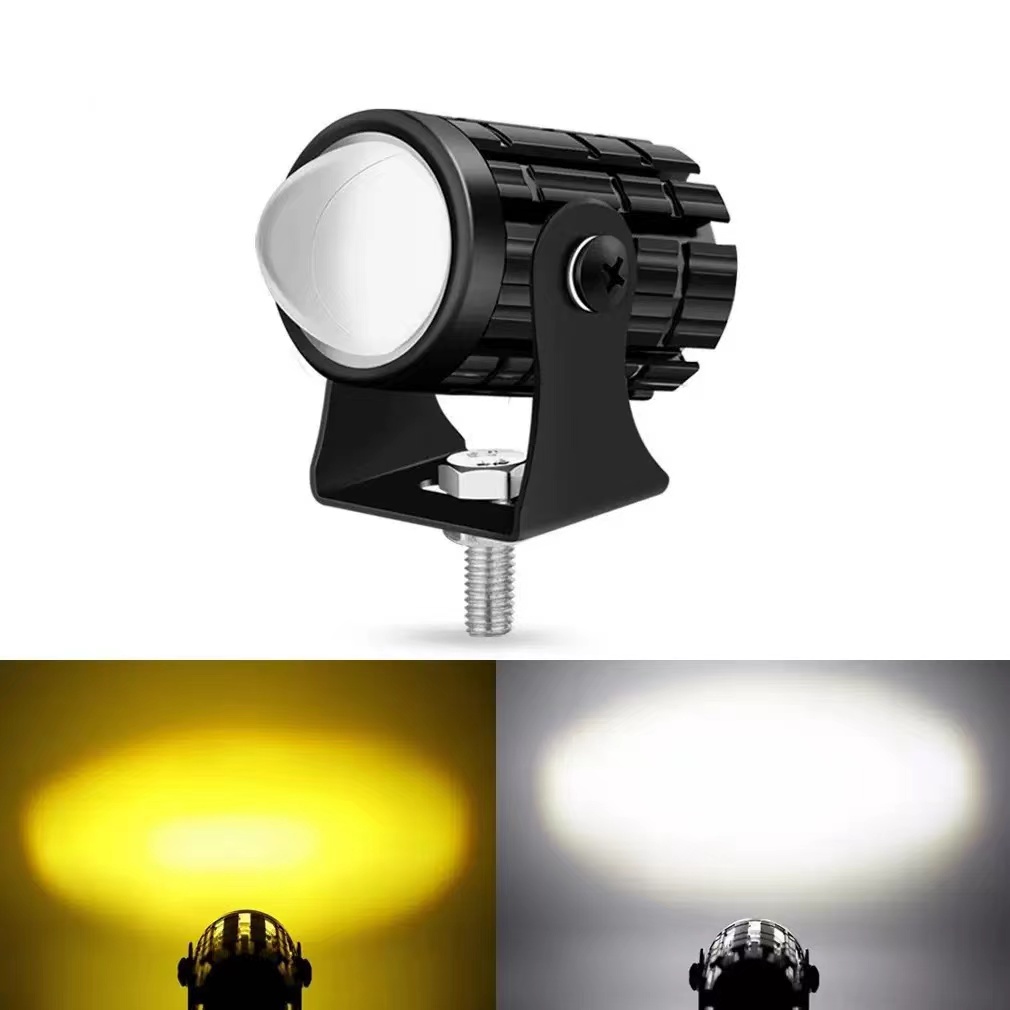 Farol universal de led para mo - Universal Motorcycle Led Headlight Projector avaliação e preço