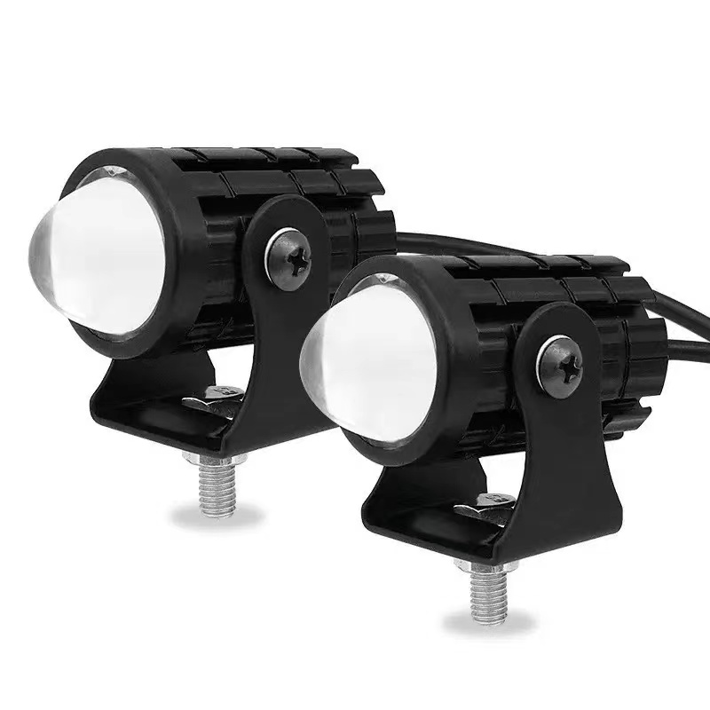Farol universal de led para mo - Universal Motorcycle Led Headlight Projector avaliação e preço