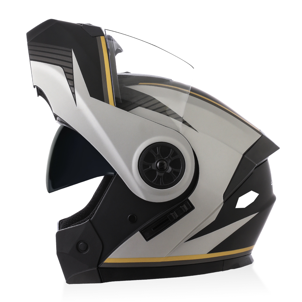 Bld nova chegada de alta quali - Modular Flip Up Motorcycle Helmet Dot Approved avaliação e preço
