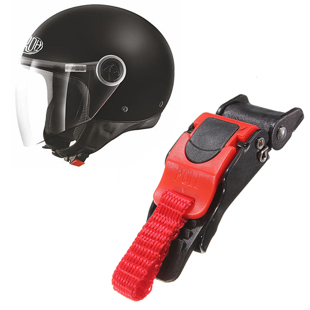 Alça de queixo para capacete d - Quick Release Buckle Motorcycle Helmet avaliação e preço