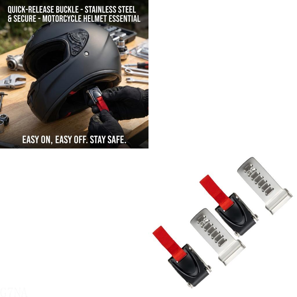 Os capacetes inoxidáveis ​​da  - Quick Release Buckle Motorcycle Helmet avaliação e preço
