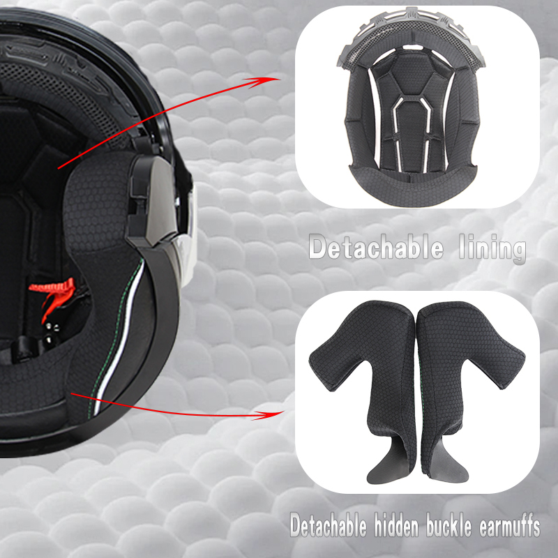 715 motocicleta dupla viseira  - Dual Visor Motorcycle Racing Helmet avaliação e preço