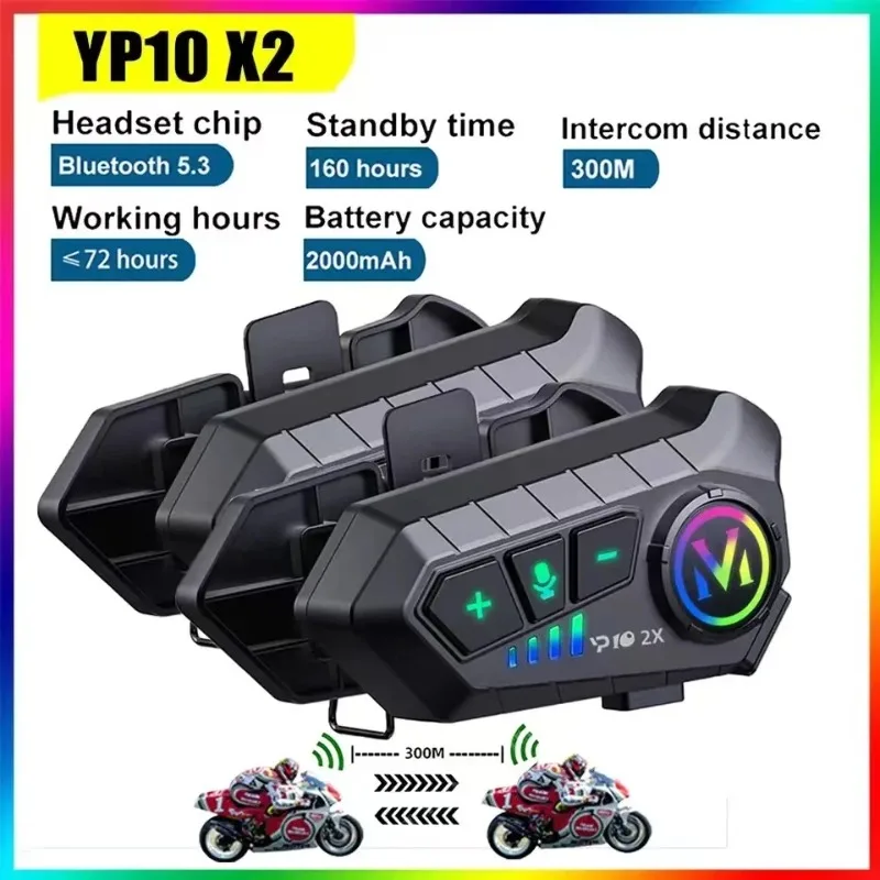 Y10 2X Bluetooth Capacete de M - Universal Motorcycle Helmet Intercom Headset avaliação e preço