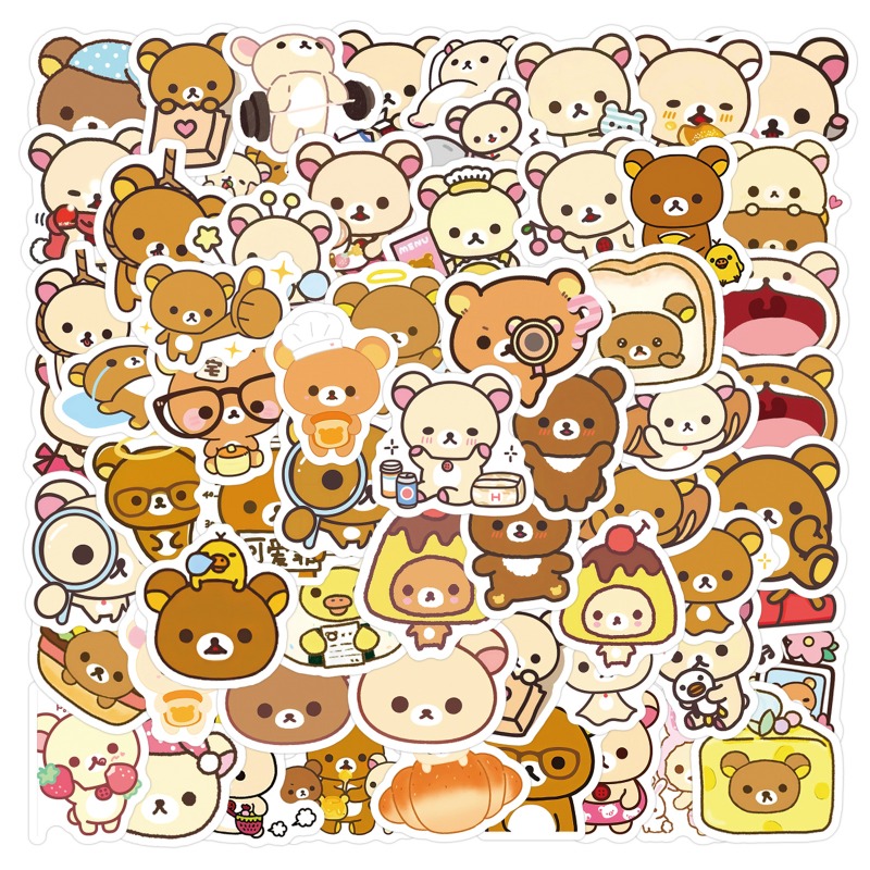 Adesivos Bandai Rilakkuma Kiir - Atv Parts avaliação e preço
