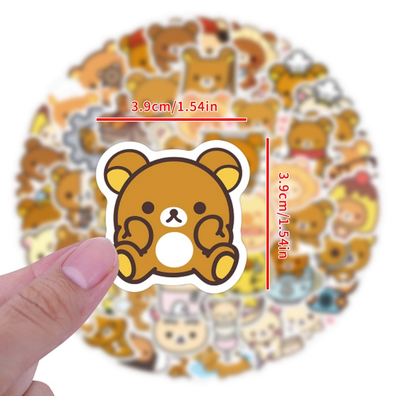Adesivos Bandai Rilakkuma Kiir - Atv Parts avaliação e preço