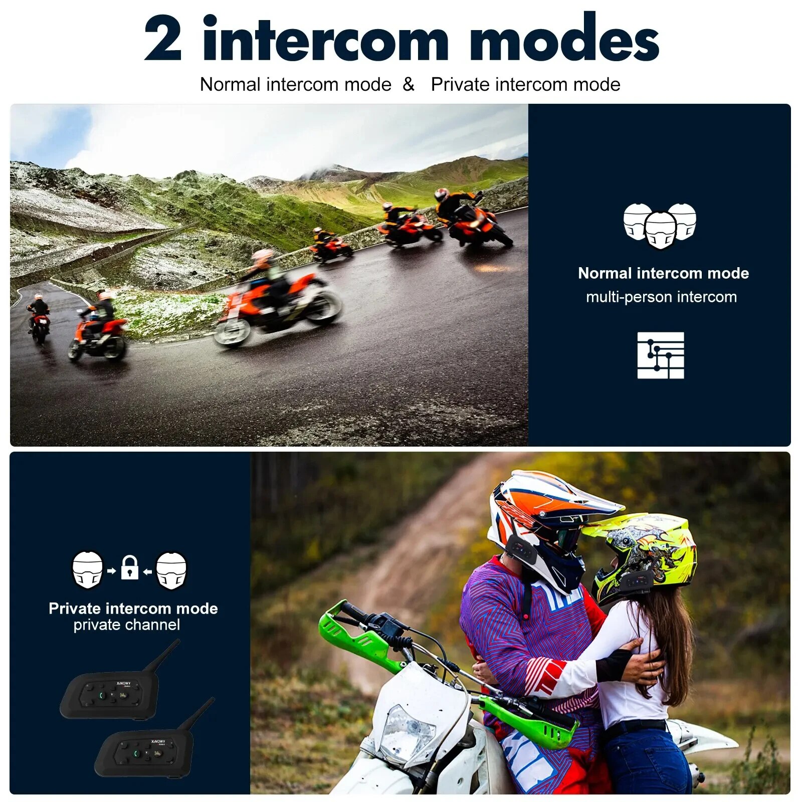 Xiaomi-interfone v6 pro para c - Full Face Motorcycle Helmet With Bluetooth avaliação e preço
