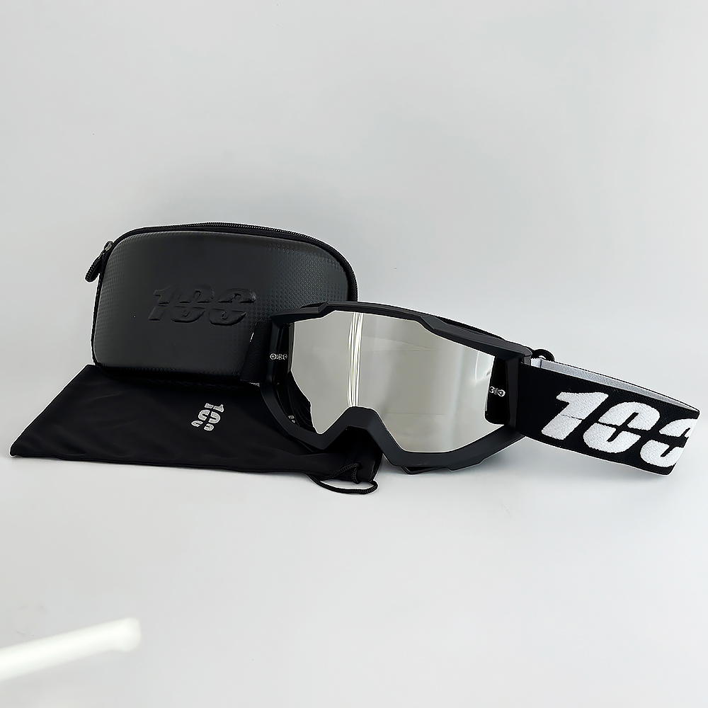 Um conjunto de óculos de motoc - Off Road Motocross Helmet Goggles Set avaliação e preço