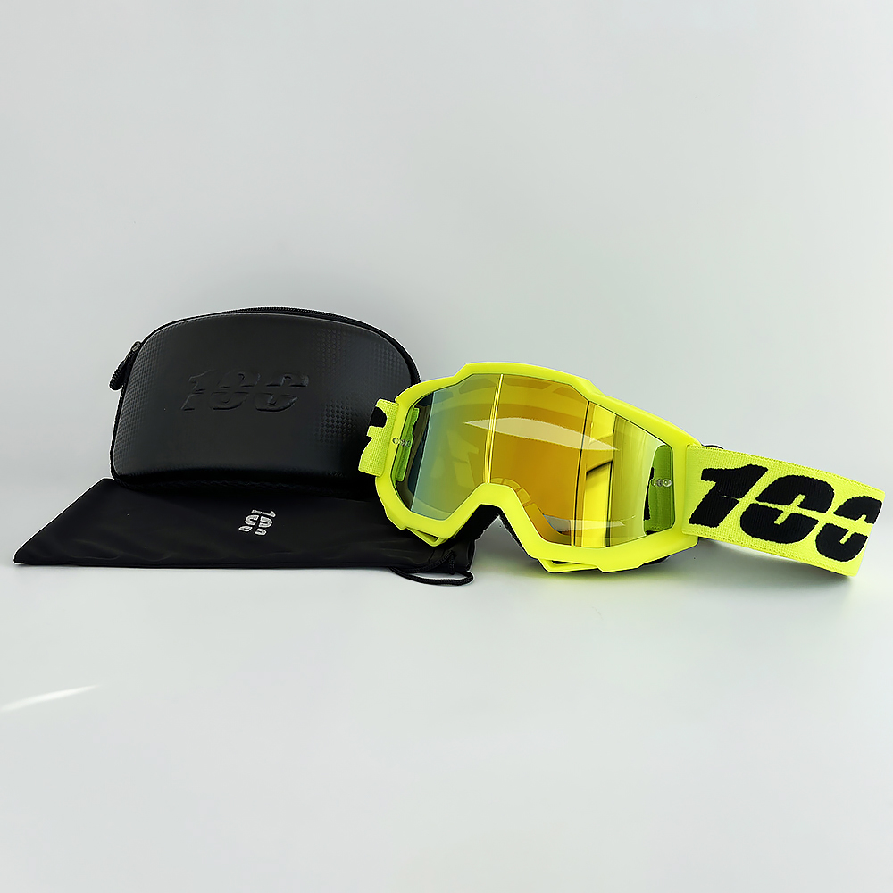 Um conjunto de óculos de motoc - Off Road Motocross Helmet Goggles Set avaliação e preço