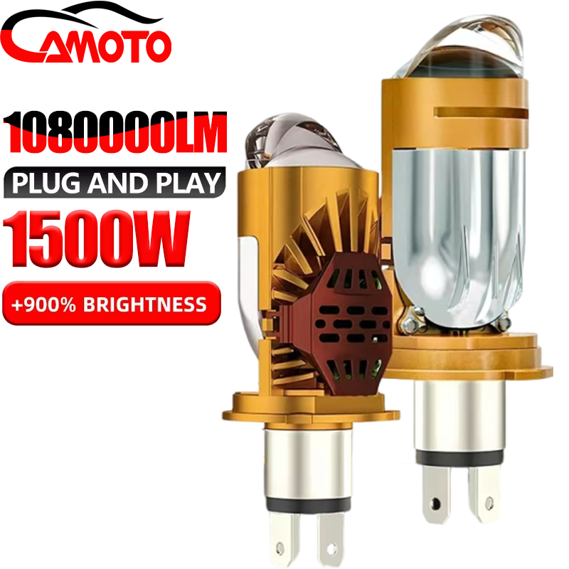 CAMOTO Bi LED Lente Projetor H - Universal Motorcycle Led Headlight Projector avaliação e preço