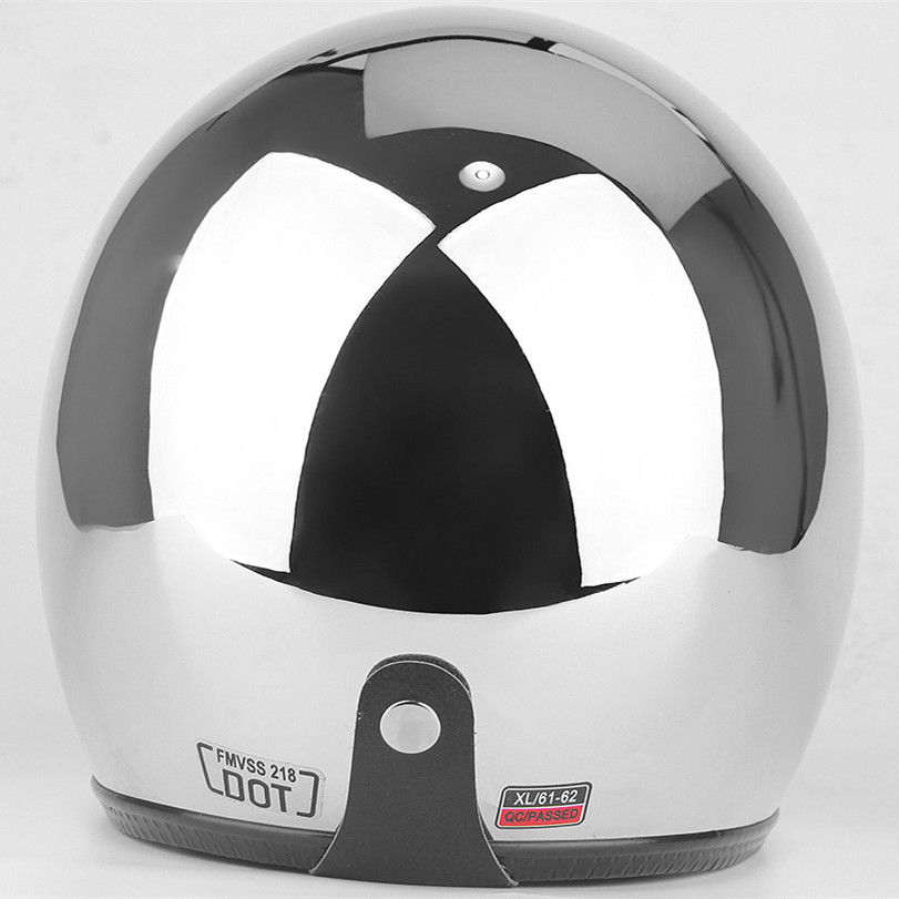 Aberto rosto capacete da motoc - Vintage Open Face Retro Helmet avaliação e preço