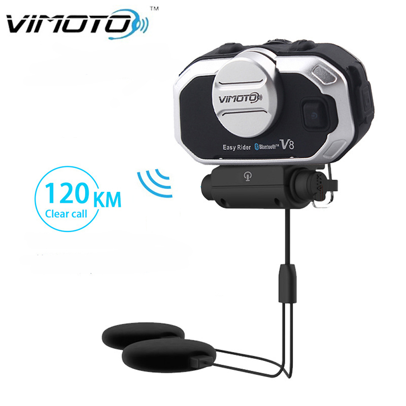 Vimoto V8 Fone de ouvido para  - Full Face Motorcycle Helmet With Bluetooth avaliação e preço
