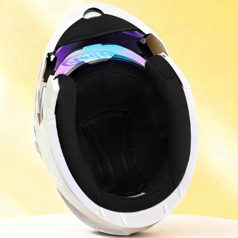 Capacete Modular Rebatível par - Modular Flip Up Motorcycle Helmet Dot Approved avaliação e preço