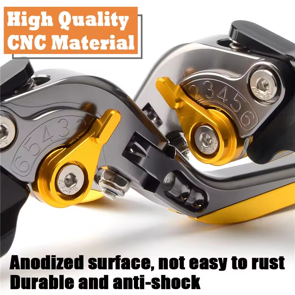 Acessórios para motocicleta Du - Cnc Aluminum Adjustable Brake Clutch Levers avaliação e preço