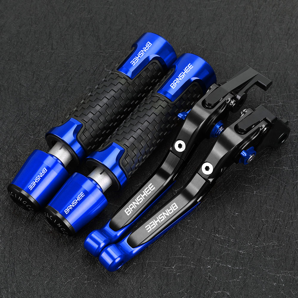 2002-2006 para yamaha banshee3 - Cnc Aluminum Adjustable Brake Clutch Levers avaliação e preço