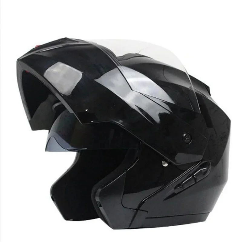 Mais recente capacete de motoc - Dual Visor Motorcycle Racing Helmet avaliação e preço