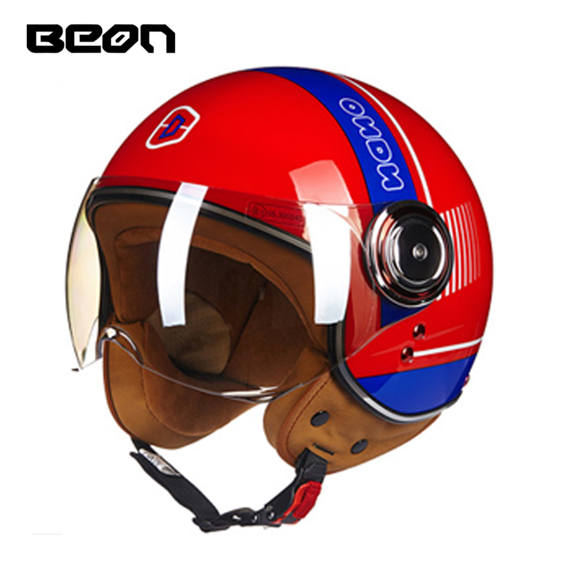 Capacete BEON 110B Aberto para - Vintage Open Face Retro Helmet avaliação e preço