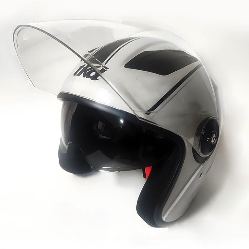 2025 motocicleta dupla viseira - Dual Visor Motorcycle Racing Helmet avaliação e preço