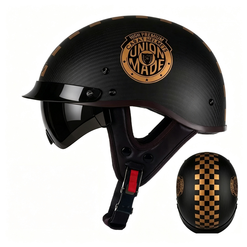 Capacete de fibra de carbono p - Carbon Fiber Lightweight Motorcycle Helmet avaliação e preço