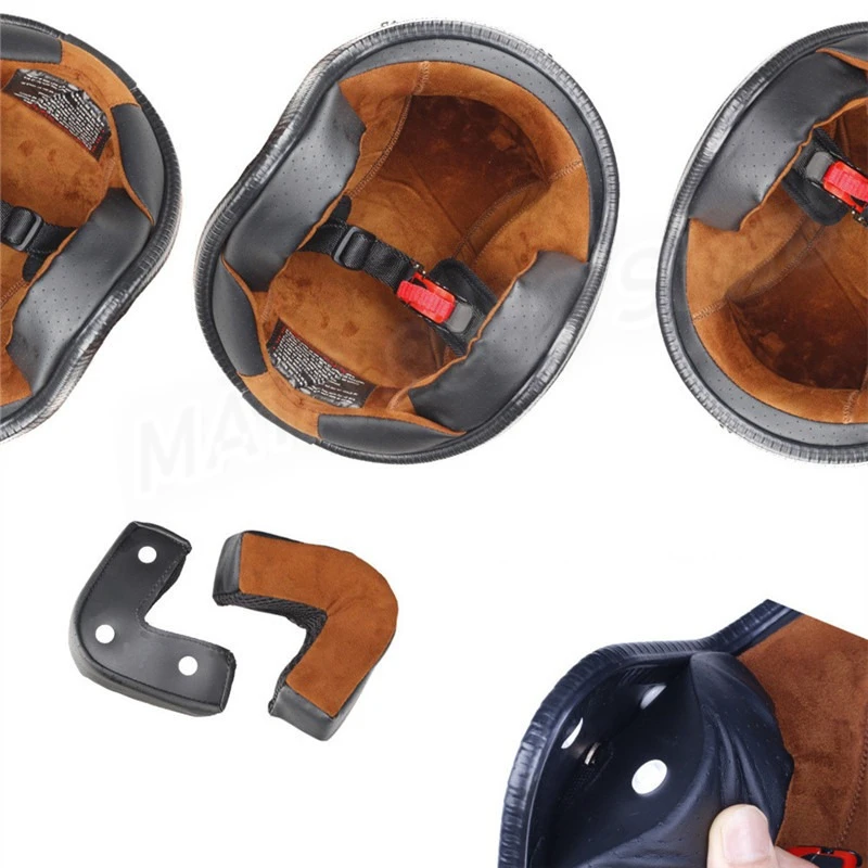 Capacete de Moto Retrô Aberto  - Vintage Open Face Retro Helmet avaliação e preço