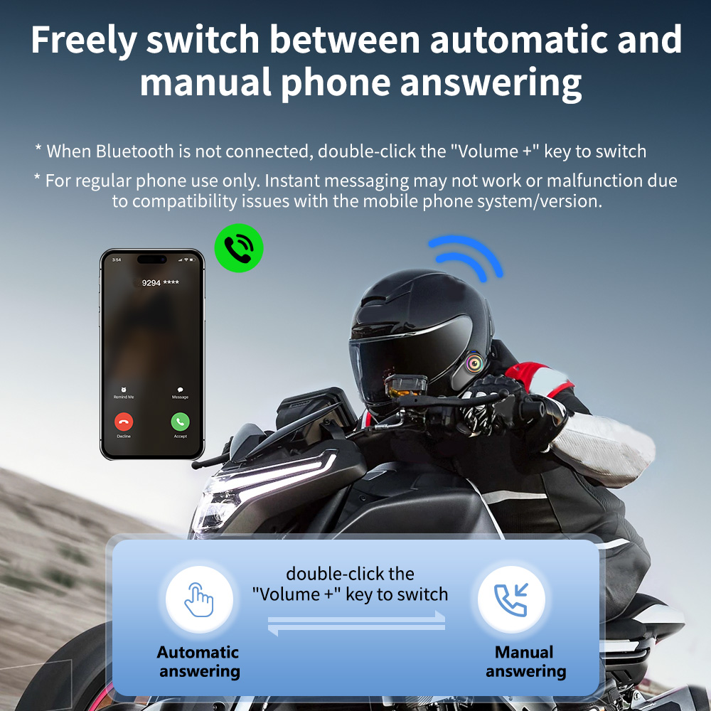 Fone de Ouvido para Motociclet - Universal Motorcycle Helmet Intercom Headset avaliação e preço