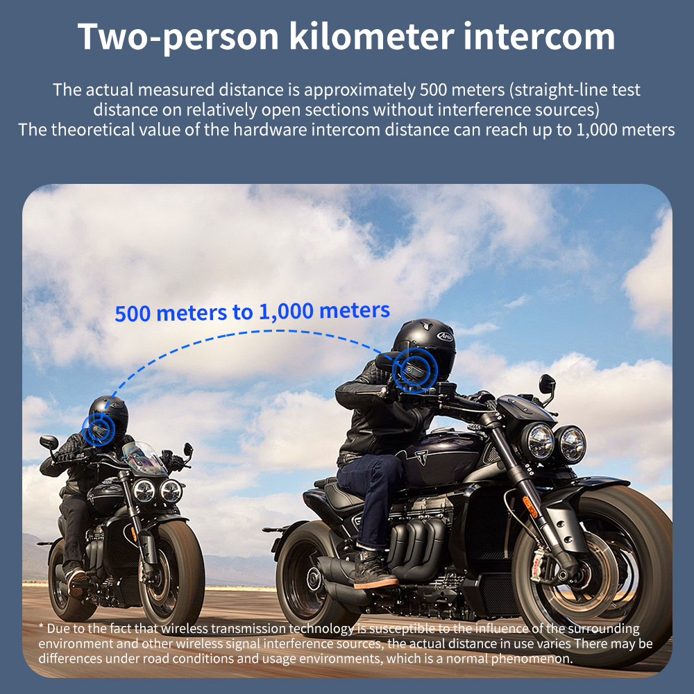 Fone de Ouvido para Motociclet - Universal Motorcycle Helmet Intercom Headset avaliação e preço
