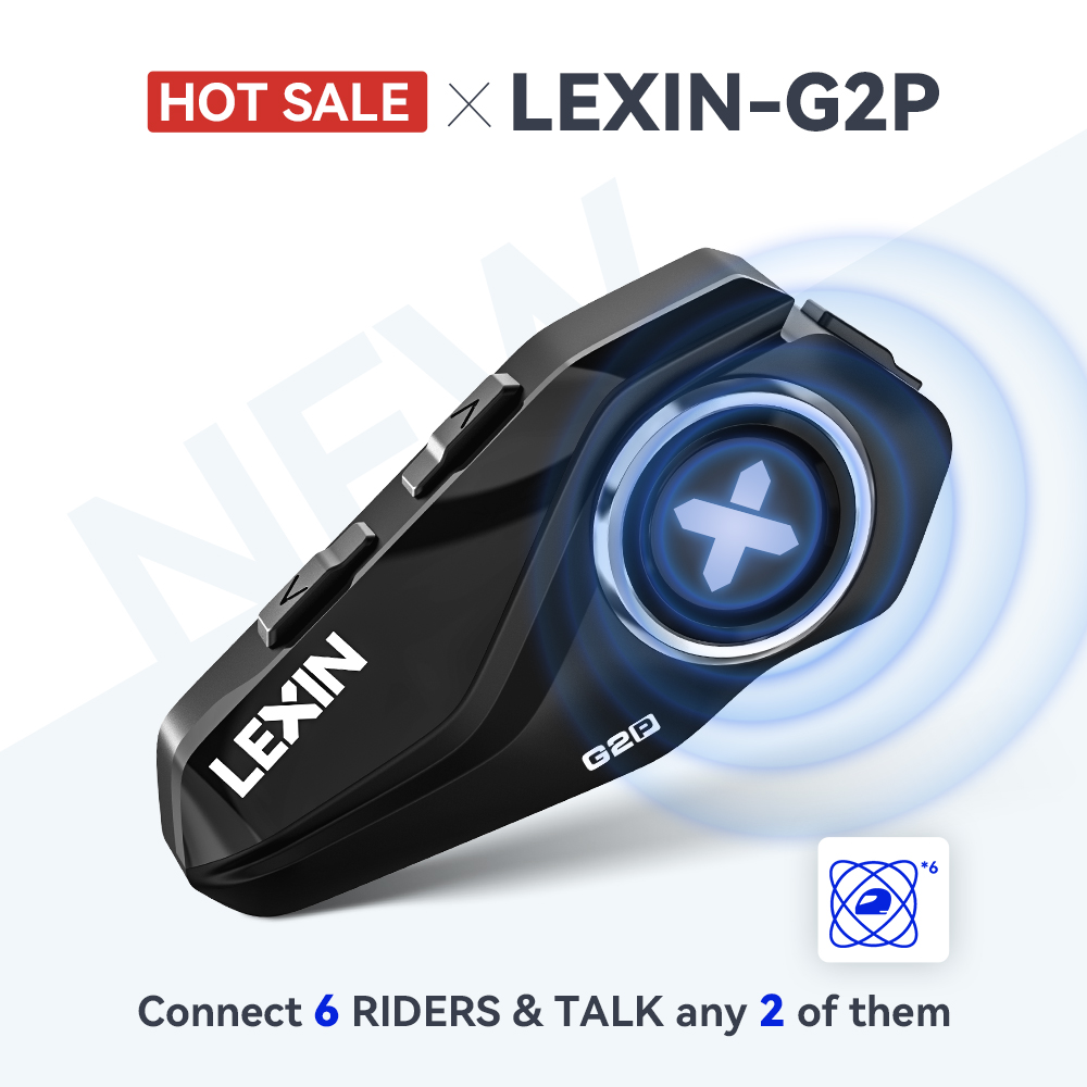 Lexin g2p motocicleta interfon - Universal Motorcycle Helmet Intercom Headset avaliação e preço